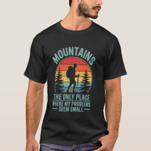 Camiseta Hiker Caminhando Viagem ao Exterior Acampamento de
