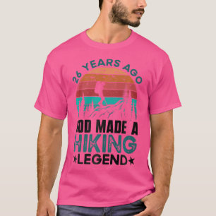 Camiseta Hiker Mountain, 26 anos, 26 anos de idade, caminha