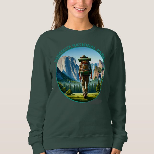 Camiseta Hiker no Parque Nacional Yosemite (Frente)