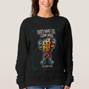 Camiseta Hiker Retro Montanhista em Escala de Rochas Incrív