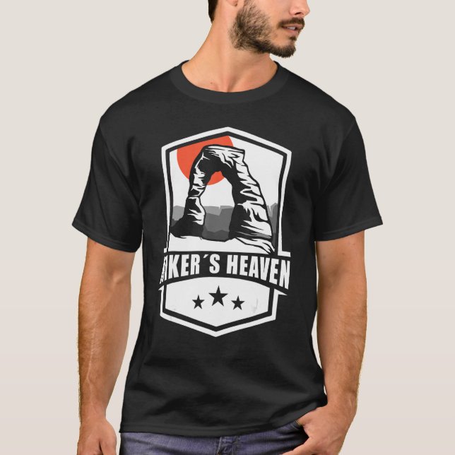 Camiseta Hikers Heaven  Utah National Park (Frente)