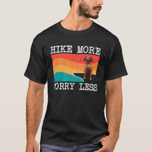 Camiseta Hikh Gráfico de Consoante Redbone Menos Preocupant