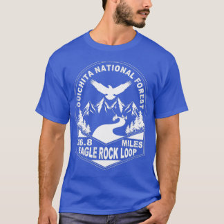 Camiseta Hiking Trail Eagle Rock Loop Ouachita National For