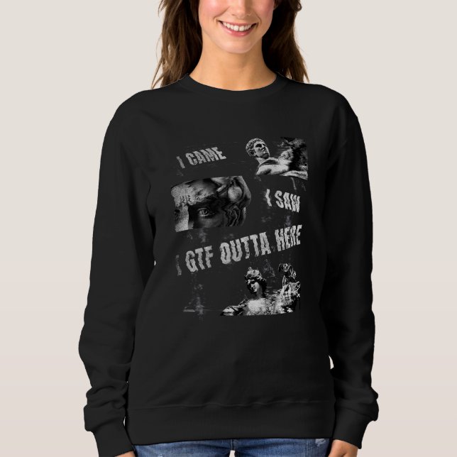 Camiseta Hilariante Eu Vim Vi Que Sai Daqui (Frente)
