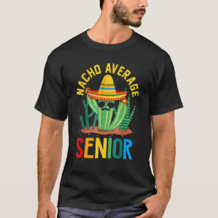 Camiseta Hilariar Cactus Nacho Mais velho Médio De Volta A