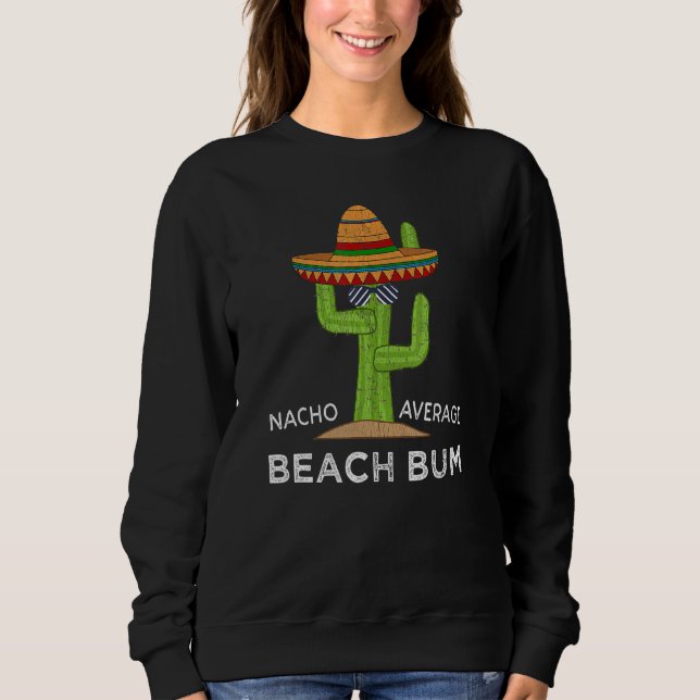 Camiseta Hilarious Beach Meme Say Beach Bum (Frente)