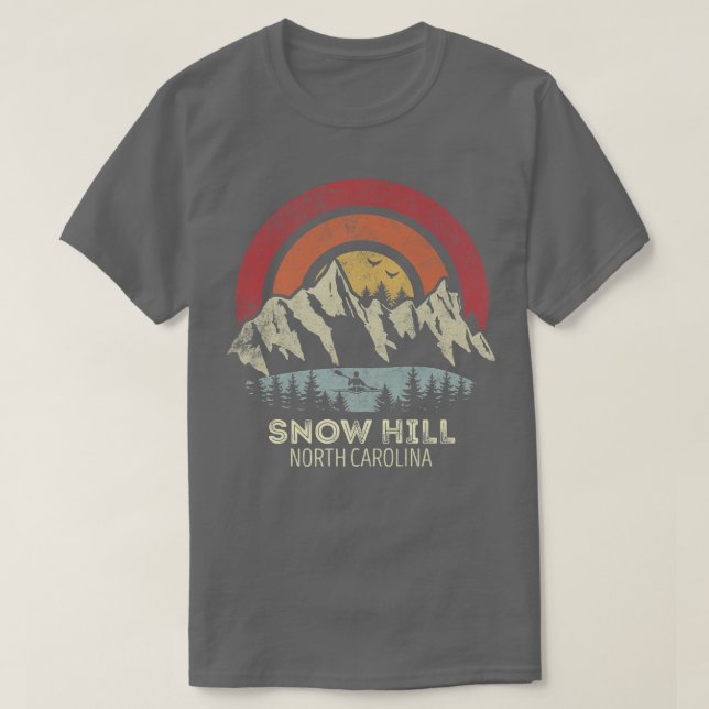 Camiseta Hill North Carolina Mountain Sunset Sunrise K (Frente do Design)