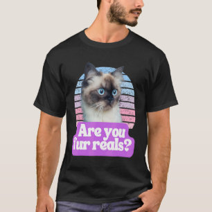 Camiseta Hillarie Cat Meme Feline É Você Pele É