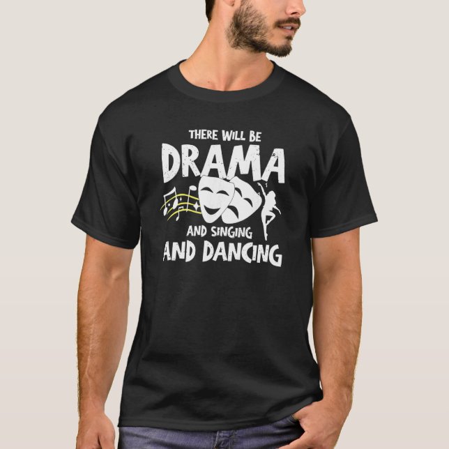 Camiseta Hillarious Theater Play Executando Dança Atuante E (Frente)