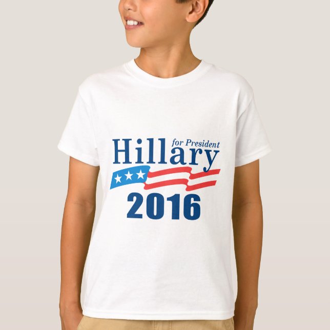 Camiseta Hillary Clinton 2016 (Frente)