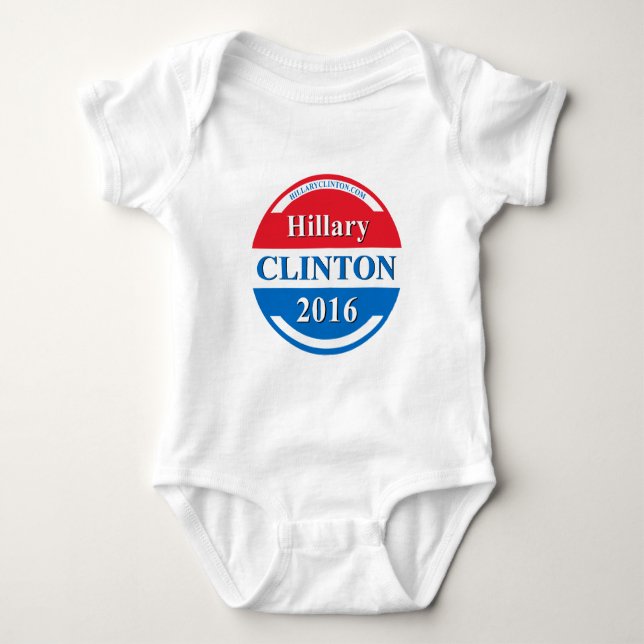 Camiseta Hillary Clinton para o presidente 2016 (Frente)