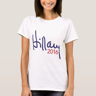Camiseta Hillary Clinton para o presidente roupa 2016