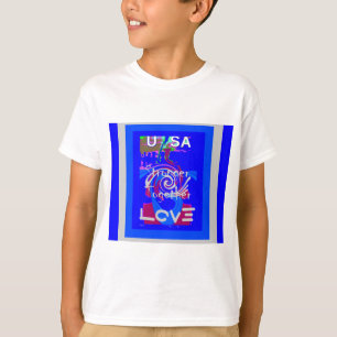 Camiseta Hillary USA presidente Fortalece espírito junto