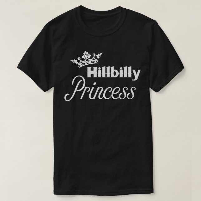 Camiseta Hillbilly Cute para Mulheres Orgulhosas (Frente do Design)