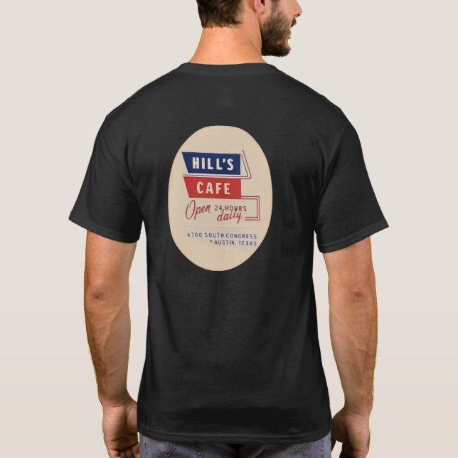 Camiseta Hills Cafe  (Verso)