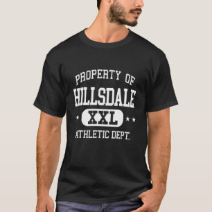 Camiseta Hillsdale Retro Athletic Property Dept