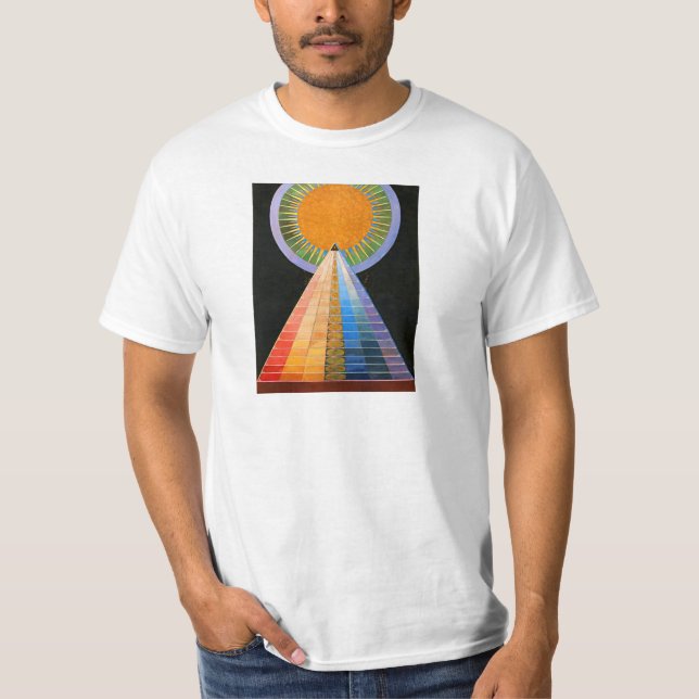 Camiseta Hilma Af Klint Altarpeça n.o 1 (Frente)