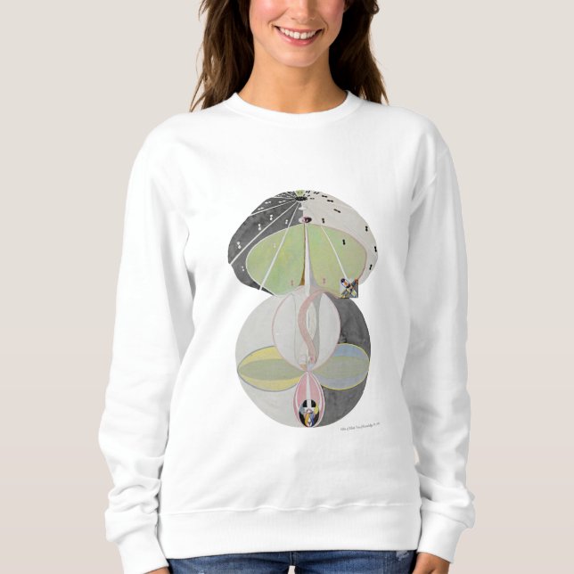 Camiseta Hilma af Klint - Árvore do Conhecimento, nº 5 (Frente)
