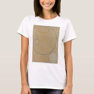 Camiseta Hilma Af Klint, Estrela de Sete Pontos No7, Abstra