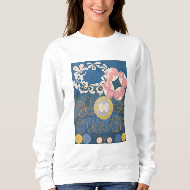 Camiseta Hilma af Klint - Os Dez Maiores, N.º 1 (Frente)