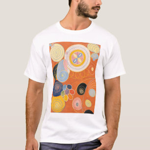 Camiseta Hilma Af Klint, Os Dez Maiores No3, Abstrato Art