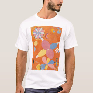 Camiseta Hilma Af Klint, Os Dez Maiores No4, Abstrato Art