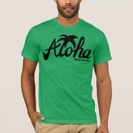 camiseta hilo aloha retorcida