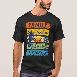 Camiseta Hilton Head 2023 Família de Férias da Carolina