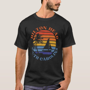Camiseta Hilton Head Carolina do Sul Férias de Verão R
