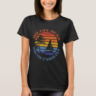 Camiseta Hilton Head Carolina do Sul Férias de Verão R