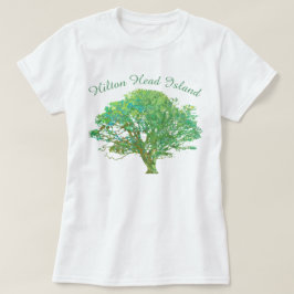 Camiseta Hilton Head Island SC Live Oak Tree