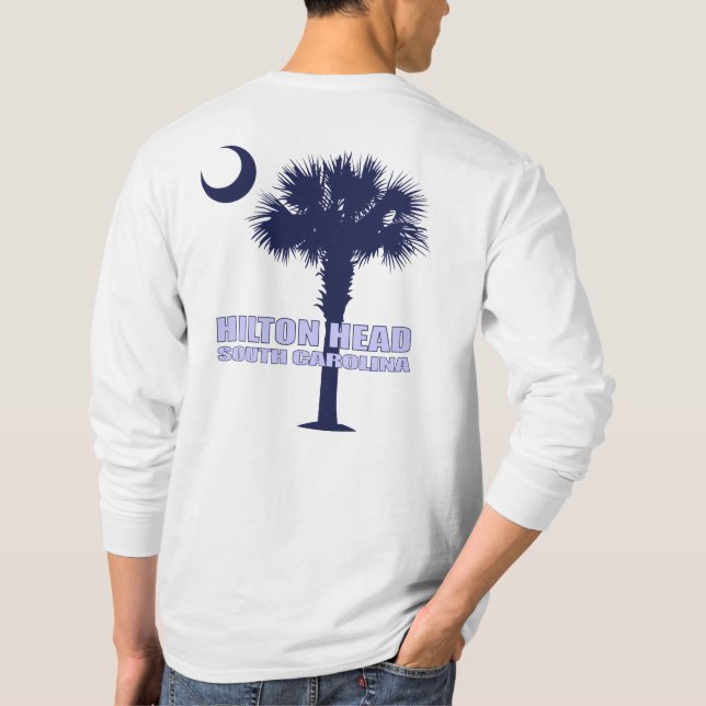 Camiseta Hilton Head (palmetto)2 (Verso)