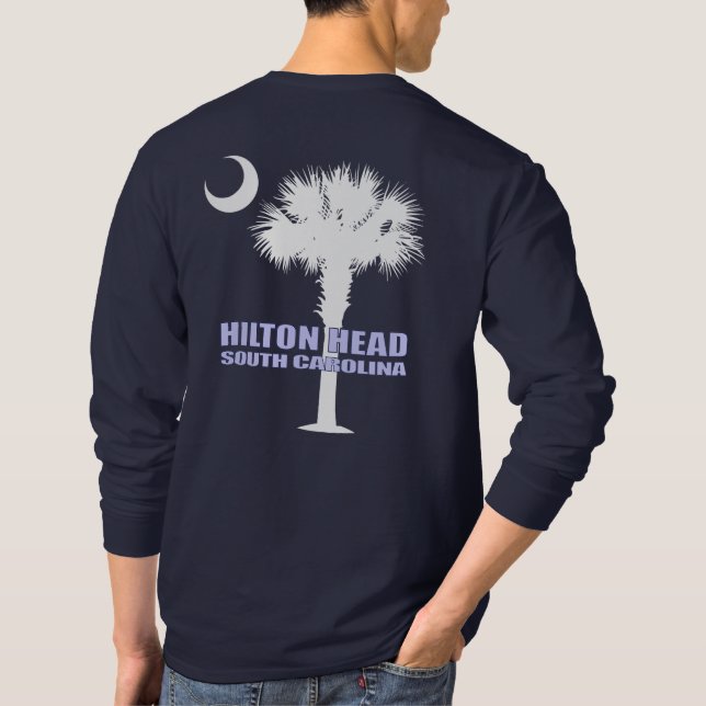 Camiseta Hilton Head (palmetto)2 (Verso)