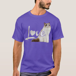 Camiseta Himalaia Birman Ragdoll Snowshoe AMA Kitten 