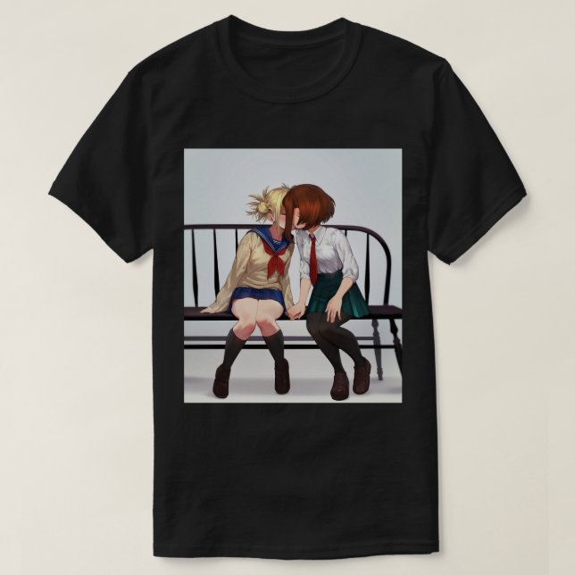 Camiseta Himiko Toga & Ochako Uraraka (Frente do Design)