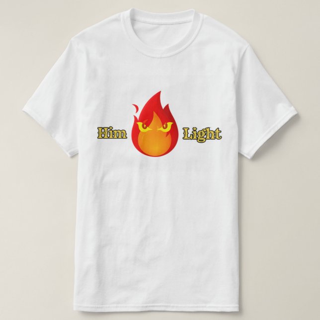 Camiseta HimLight Fire  (Frente do Design)