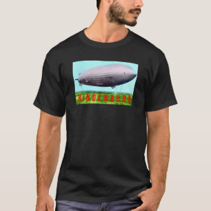 Camiseta Hindenburg Zeppelin Dirigível Vintage