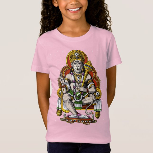 Camiseta Hindu Deus Hanuman (Frente)