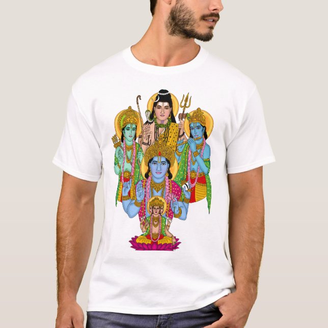 Camiseta Hindu Deuses (Frente)