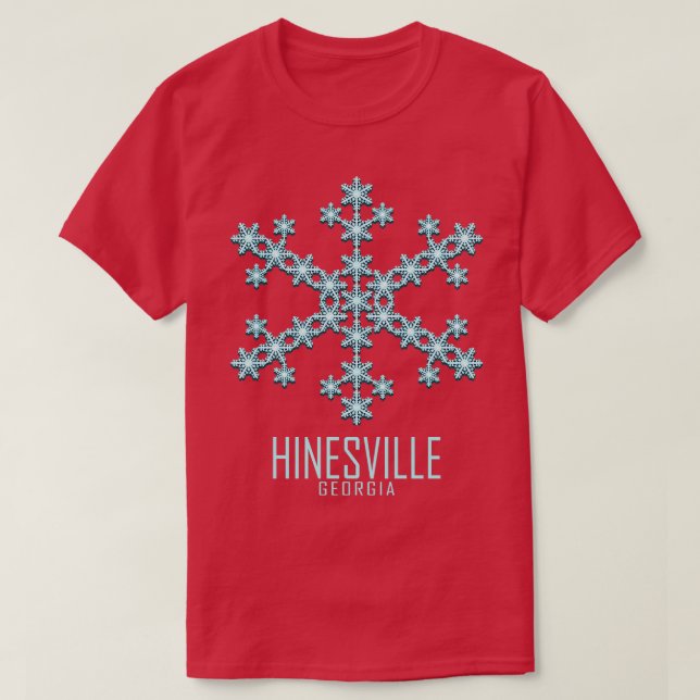 Camiseta Hinesville Georgia TShirt 3 (Frente do Design)