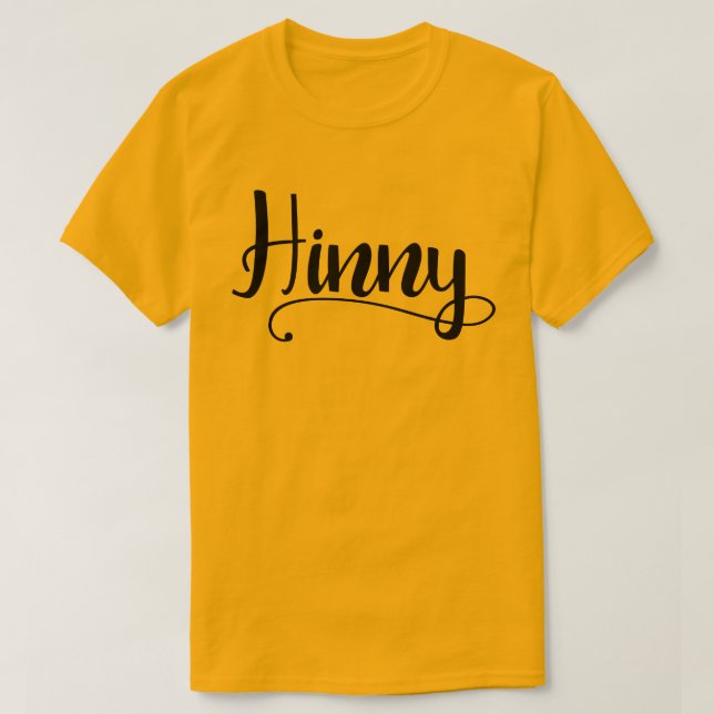 Camiseta Hinny Geordie Newcastle Dialect (Frente do Design)