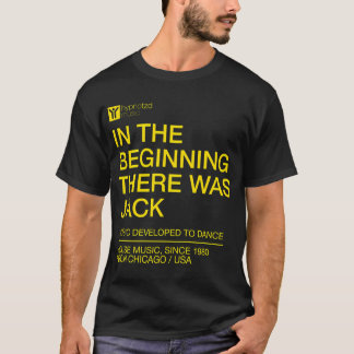 Camiseta Hino da house music no início havia Jack. d