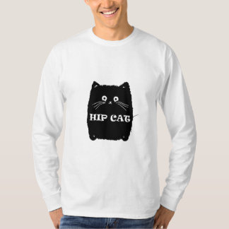 Camiseta HIP BLACK CAT | DESIGN de amante CATS