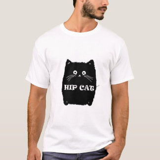 Camiseta HIP BLACK CAT | DESIGN de amante CATS