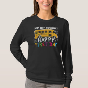 Camiseta Hip Hip Hooray Feliz 1º Dia, Grau 1rua