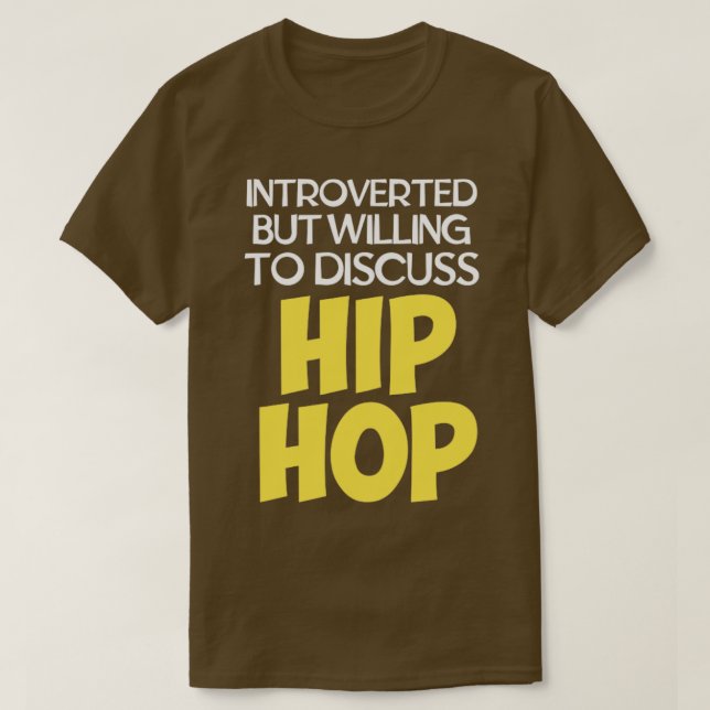 Camiseta hip hop (Frente do Design)