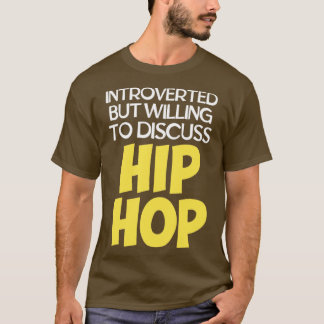 Camiseta hip hop