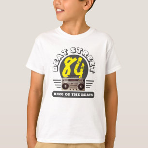 CAMISETA HIP HOP 84 BEAT STREET BOOMBOX GRÁFICO