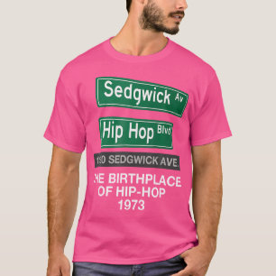 Camiseta Hip Hop Birthplace 1520 Sedgwick Ave. 50 Anos De