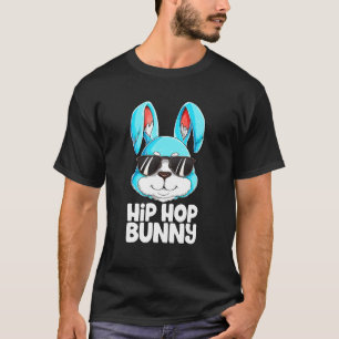 Camiseta Hip Hop Bunny Páscoa Boys Raparigas Miúdas Coelho 